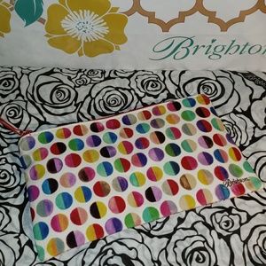 🛍🌞Sale🤩Brighton Dot Happy Large Pouch